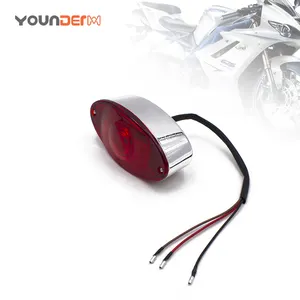 Custom דגם אופנוע זנב אור 12v, אופנוע LED זנב אורות אחורי מנורת להתאמה אוניברסלית