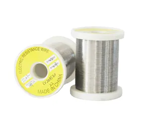 Soft bright NiCr nichrome 60 15 nickel chrome Cr15Ni60 alloy heating resistance wire