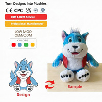 Fabricant de jouets en peluche personnalisés, conception de mini-figurines humaines, jouet en peluche Jelly Cat, jouet Papeleria Jax, poupées en peluche personnalisées de Chine