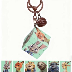 Llavero Fidget Cube, Mini Rompecabezas con Campana, para Niños y Adolescentes, Diseño Unisex de Plástico - Product Image 5