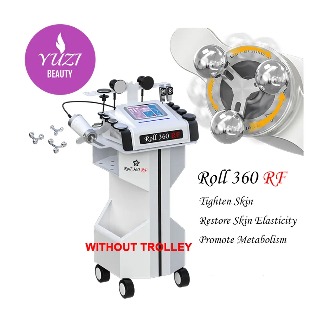 उच्च गुणवत्ता 360 आरएफ Tecar चिकित्सा भौतिक चिकित्सा Tecar 1000 Hz शरीर स्लिम 360 रोलर आरएफ