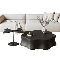 Table basse multifonctionnelle en bois massif de style italien minimaliste, forme spéciale papillon, pour salon, usage domestique, style mid-century