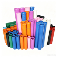 Tubes de mortier en fibre de verre, différentes couleurs en option, tubes de mortier pour feux d'artifice, mortier à 8 coups pour feux d'artifice