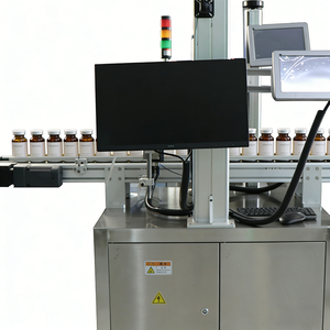 Máquina de Marcado Láser Doble para Imprimir Información en la Botella Exterior y Código de Serie Interno para Marcas Antifalsificación y Trazables en Envases de Cosméticos - Product Image 3