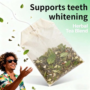 <strong>Spearmint</strong> and Peppermint Blended Herbal Tea Company Dental Health Tea Private Label <strong>Supplement</strong> - Product Image 5