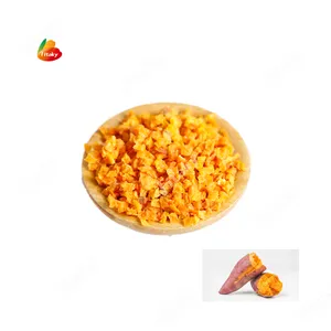 100% Pure Air Dried Chinese Sweet Potato Dehydrated Sweet Potato Granules