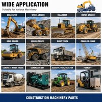 17A8933  Pelat Pemotong Pisau Bergerak Aksesoris Wheel Loader Versi Pisau Panjang Versi Pisau Pendek