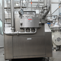 Homogénéisateur alimentaire sanitaire automatique en acier inoxydable 5000LPH pour lait et yaourt