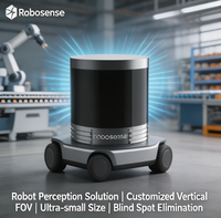 Scanner laser 3D longue portée Robosense Helios H32 F26 & H32 F70, capteurs LiDAR optiques avec portée de 150 m, 16/32 faisceaux pour la cartographie 3D