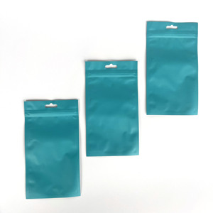 Sacs en Mylar avec fenêtre transparente, sacs à fermeture éclair givrés personnalisés, emballage pour étuis de téléphone portable, accessoires pour téléphones portables, téléphones en bois, iPhones - Product Image 5