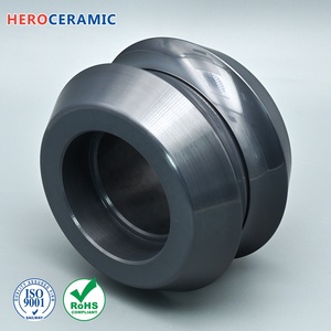 Rouleau de soudage en céramique de nitrure de silicium personnalisé et roue de tréfilage, rouleau en céramique résistant à haute température et à l'usure - Product Image 1
