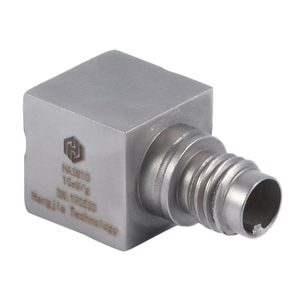 Sensor transductor de aceleración piezoeléctrico Triaxial, en miniatura, 2 ~ 10ma, de acero inoxidable, Sensor analógico, acelerómetro, 10mv/g - Product Image 2