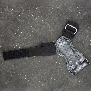 Custom Logo Gym Support Pad Factory Price Leather Weight Lifting Hand Grips Lifting <b>Straps</b> Wrist Palm Pad for Sports Rubber - Product Image 3