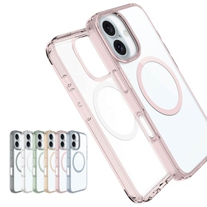 Coque de téléphone portable hybride transparente antichoc, coque de protection hybride pour téléphone portable, coque de téléphone en PC TPU pour iPhone 16 Pro - Product Image 1