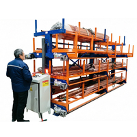 Estantería de Almacenamiento de Materiales Largos Herochu, Estantería Telescópica Industrial de Alta Resistencia Personalizable para Almacenamiento de Perfiles Metálicos en Almacenes