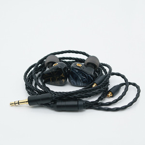 หูฟังไดร์เวอร์แบบไดนามิกคู่ MMCX หูฟังชนิดใส่ในหูแบบถอดได้ปรับได้ HiFi 20Hz-20kHz ระดับออดิโอไฟล์ - Product Image 1