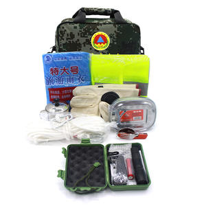 ชุดอุปกรณ์ฉุกเฉินแบบพกพา กระเป๋าช่วยเหลือภัยพิบัติสำหรับครอบครัว ทำจาก PVC เสริมมุมเย็บขอบอย่างดี ปรับแต่งได้ จินหัว เจ้อเจียง - Product Image 2