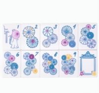 Tuiles de Mahjong Américaines en Acrylique 160, Marbre Foncé 3 Couches, Imprimées sur Mesure, Écologiques, Modernes, Portables et Pliables pour Fêtes Familiales