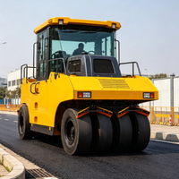 Rodillo Neumático de 16 Toneladas de Alta Calidad para la Construcción de Carreteras de Asfalto, Precio de la Máquina Compactadora de Neumáticos