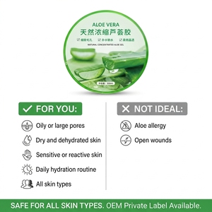 <span class=keywords><strong>Gel</strong></span> Humectante Premium Suavizante con <span class=keywords><strong>Aloe</strong></span> <span class=keywords><strong>Vera</strong></span> 300g al por Mayor <span class=keywords><strong>para</strong></span> Reparación <span class=keywords><strong>de</strong></span> Quemaduras Solares e Hidratación Diaria <span class=keywords><strong>de</strong></span> <span class=keywords><strong>la</strong></span> <span class=keywords><strong>Piel</strong></span> - Product Image 3