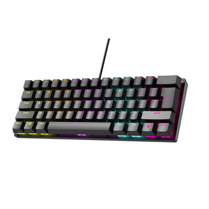 Nhà Máy Có Dây <span class=keywords><strong>OEM</strong></span> 61-Key Mini Màu Xanh Chuyển Đổi Chơi Game Cơ Khí Bàn Phím Tùy Chỉnh 60% Tách <span class=keywords><strong>LED</strong></span> Backlit Bàn Phím Chơi Game Cơ Khí - Product Image 2