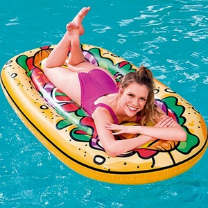 PVC Inflatable Hot Dog <b>Pool</b> Float 183*94*20 CM Inflatable Mattress for Swimming <b>Pool</b> Fun - Product Image 2
