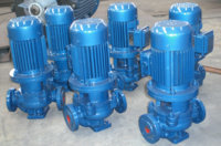 Pompa Inline Vertikal Seri ISG 10HP 7.5KW 2.5 Inci Pompa Booster Sirkulasi Air Satu Tahap Berbahan Baja