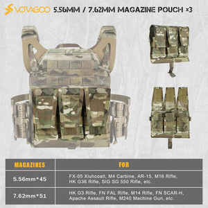 Gilet tactique JPC 2.0, porte-plaques personnalisé, système MOLLE, libération rapide, entièrement modulaire, léger, équipement de terrain CS - Product Image 5