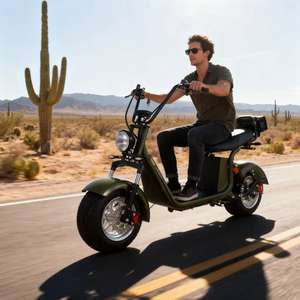 Moped et moto électrique personnalisables 72v avec design à enjambement pour un montage facile et une conduite confortable - Product Image 1