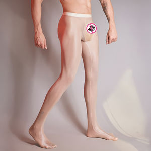 Hommes Glow Invisible <span class=keywords><strong>Sexy</strong></span> Serré Soie Bas Slim-Fit Musculaire gay Mince Discothèque <span class=keywords><strong>Sexy</strong></span> Sous-Vêtements perspective collants 3150 - Product Image 5
