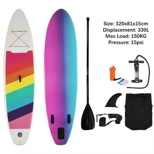 Chufang Gonflable 1 Personne Softboard Planches <span class=keywords><strong>De</strong></span> Surf Point <span class=keywords><strong>De</strong></span> Goutte Tissu Mousse Soft Top pour Ocean Waters Surf School - Product Image 6