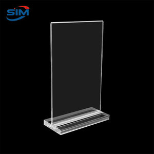 Porta Poster portatile in acrilico riutilizzabile A4 taglie <span class=keywords><strong>A6</strong></span> per espositori eventi promozionali - Product Image 3