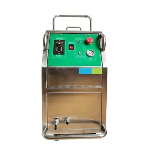 Paslanmaz çelik kuru buz blaster makinesi/buz temizleme makinesi küçük/otomatik kuru buz araba yıkama makinesi