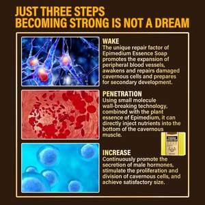 Emballage personnalisé FSC meilleur <span class=keywords><strong>savon</strong></span> de bain pour hommes, pour l'élargissement - Product Image 4