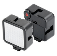 Lampe vidéo portable 49 LED haute luminosité 5,5W pour studio photo, éclairage d'appoint mini pour reportages et photographie de mariage