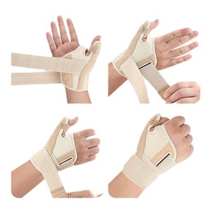 Attelle de <span class=keywords><strong>pouce</strong></span> en nylon – Stabilisateur de poignet avec fermeture à boucle pour tendinite, syndrome du canal carpien et arthrite - Product Image 6