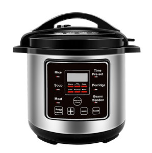 Cuisinière à pression électrique commerciale 14L grande capacité 1600W cuisson rapide en acier inoxydable pour la restauration - Product Image 1