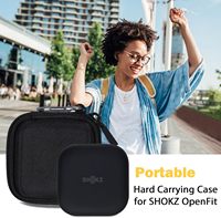 Étui rigide en EVA pour les écouteurs sans fil Bluetooth SHOKZ New OpenFit 2+ / OpenFit 2 / OpenFit Air Open-Ear