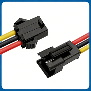 Прямые поставки с завода: Разъемы SM-2P (папа-мама) для воздушного соединения, 2-контактные клеммные разъемы, соединительный провод 2.54 мм, красно-черный соединительный кабель - Product Image 1