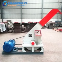 Broyeur de bois à haute efficacité 2t/h avec tamis vibrant pour la production de copeaux de bois uniformes de 5 à 10 cm pour les usines d'énergie biomasse