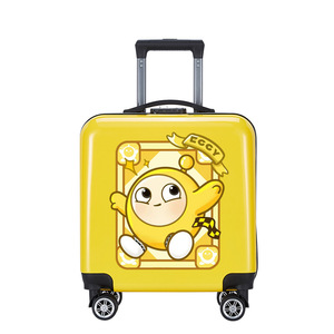 Equipaje de mano unisex para niños, caja de embarque para fiesta de niño huevo PC, estudiante de escuela primaria, Spinners de dibujos animados con contraseña - Product Image 3