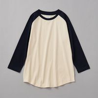 Usine personnalisée en gros logo personnalisé été mode 3/4 manches Baseball T-shirt broderie bouffée 3D imprimé T-shirt