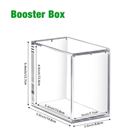 Boîte d'entraînement Elite (ETB) – Vitrine moderne en acrylique haut de gamme, personnalisable, légère, finition polie pour la décoration intérieure, sur mesure