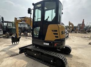 Pelle pelleteuse d'occasion SANY SY35U 2023 Machine en bon état à vendre Pelle sur chenilles Mini DPF 90% Nouveau 3.5 Tonnes - Product Image 4