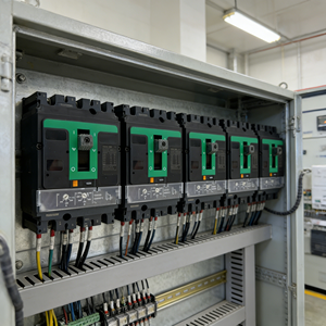 Interruptor Automático de Caja Moldeada MCCB 3P, Interruptor de Distribución de Energía Industrial de Bajo Voltaje y Alto Rendimiento, Protección Contra Sobrecarga y Cortocircuito - Product Image 5