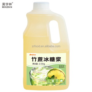 Vente en gros <span class=keywords><strong>de</strong></span> sirop <span class=keywords><strong>de</strong></span> sucre <span class=keywords><strong>de</strong></span> roche <span class=keywords><strong>de</strong></span> canne en bambou commercial <span class=keywords><strong>de</strong></span> 2.55kg sirop <span class=keywords><strong>de</strong></span> canne pur pour thé à bulles thé au lait - Product Image 1