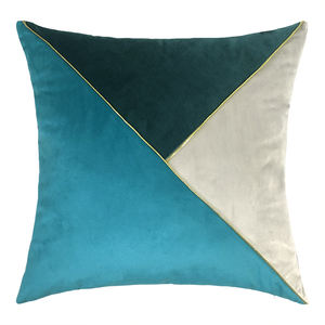 Buti मखमल तकिया फेंक मामले ज्यामितीय गृह सजावट कुशन कवर 18x18 आधुनिक Pillowcase तकिया कवर कस्टम - Product Image 1