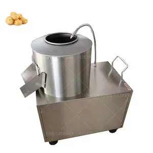 High Performance Potato Peeler And Slicer Taro Peeler And Chipper Potato Peeling And Slicing Machine