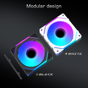 Lovingcool Fabriek Groothandel 120Mm Rgb Computerkast Koelventilator Dc 12V Sync 5V 3pin Argb Gaming Pc Koeler Bouwsteenventilatoren - Product Image 3