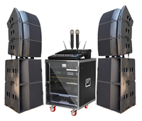 Enceintes Line Array passives A15 Focus et caisson de basses simple de 21 pouces avec amplificateur pour système audio extérieur